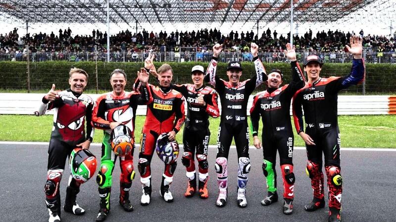 Aprilia All Stars per l&#039;Emilia Romagna: il ricavato in beneficenza