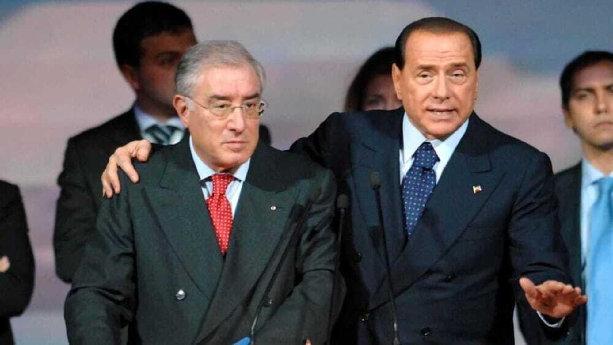 Marcello Dell'Utri e Silvio Berlusconi