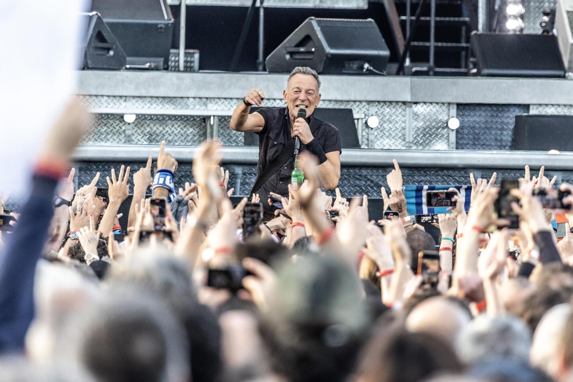 Il concerto di Bruce Springsteen a Ferrara, foto di Nino Saetti