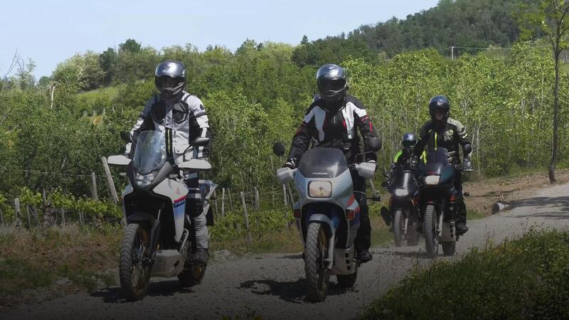 Honda Transalp, un tuffo nella storia! [VIDEO]