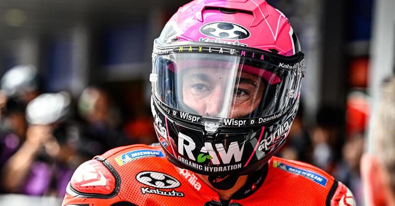 MotoGP 2023. Aleix Espargaro spiega perch&eacute; le Aprilia sono veloci in prova e non in gara (e fa un paragone con KTM)