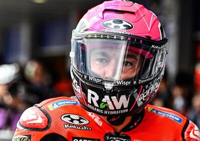 MotoGP 2023. Aleix Espargaro spiega perché le Aprilia sono veloci in prova e non in gara (e fa un paragone con KTM)