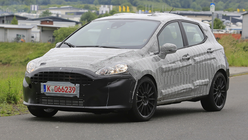 Nuova Ford Fiesta ST: primi test per il muletto