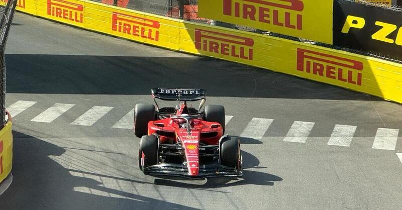 F1 GP Monaco 2023, FP2: Ferrari - Red Bull: 1-1, palla al centro