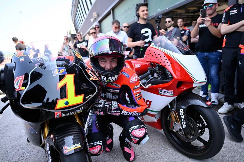 ApriliaAllStars 2023 a Misano: raccolti oltre 200.000 euro per l&#039;Emilia-Romagna