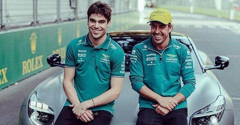 La DB12 autografata da Alonso e Stroll costa 1,5 milioni di euro