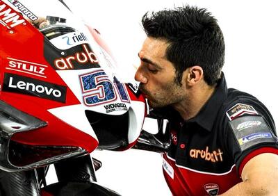 MotoGP 2023. Michele Pirro pilota e collaudatore fino a 40 anni, ha rinnovato con Ducati