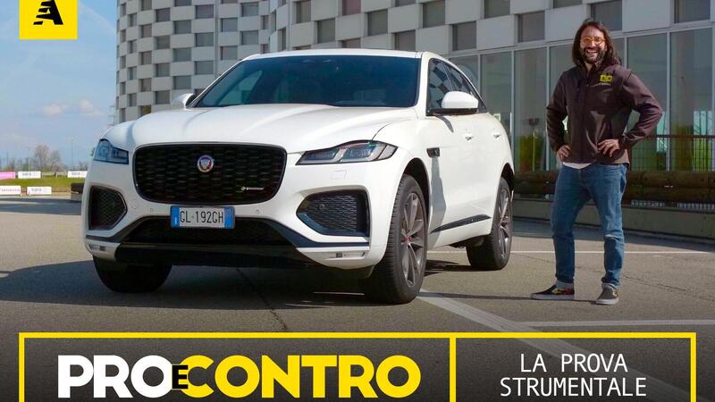 Jaguar F-Pace, Pro e Contro. Ecco la nostra prova strumentale e tutti i numeri della pagella [Video]