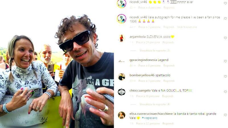 [VIDEO] La schiera di fan che Valentino Rossi trova al ranch ogni sabato: &quot;Quanti ne hai saltati tu in dieci anni?&quot;