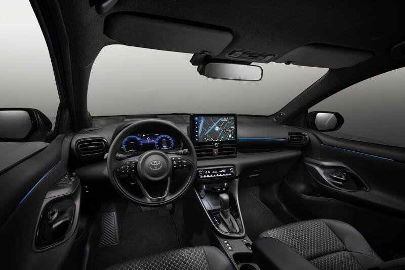 Interni Toyota Yaris 2024