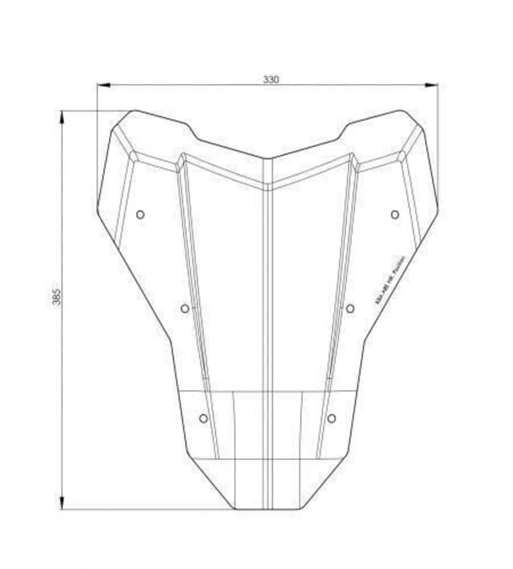 Parabrezza colorato Touratech per Africa Twin 1100 (3)