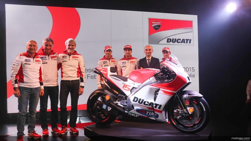 MotoGP. Svelata la nuova Ducati GP15