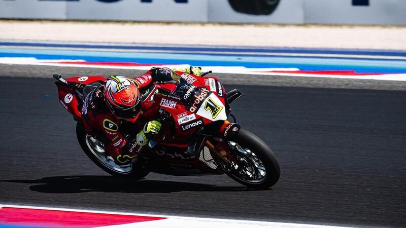 SBK 2023. GP di Misano. Primo tempo di Alvaro Bautista nelle libere. Bene anche Danilo Petrucci