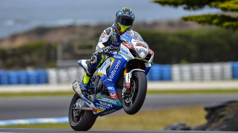 Lowes chiude in testa i test SBK di Phillip Island