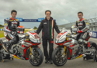 Superbike. Presentato a Phillip Island il team Aprilia - Red Devils