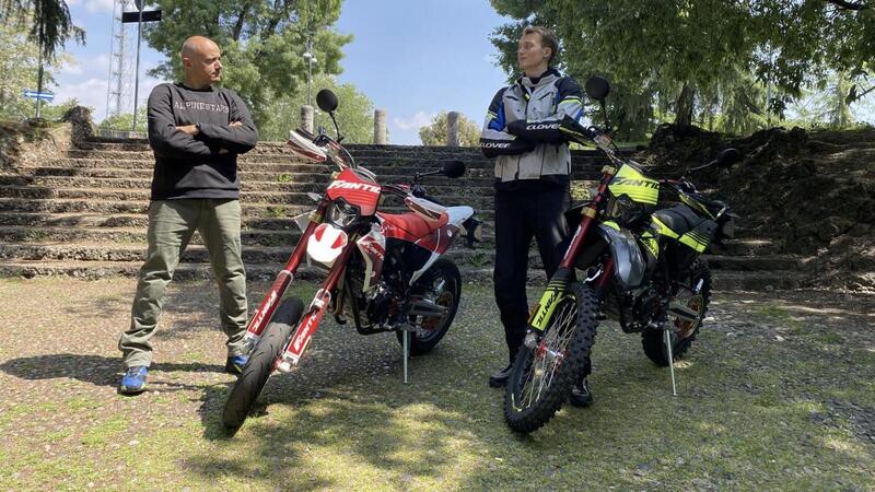 TEST Fantic 125 2023: ma il motard batte davvero l&#039;enduro? [VIDEO]