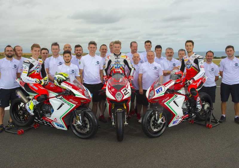 Superbike. Presentato a Phillip Island il team MV Agusta