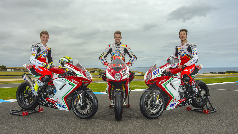 Superbike. Presentato a Phillip Island il team MV Agusta