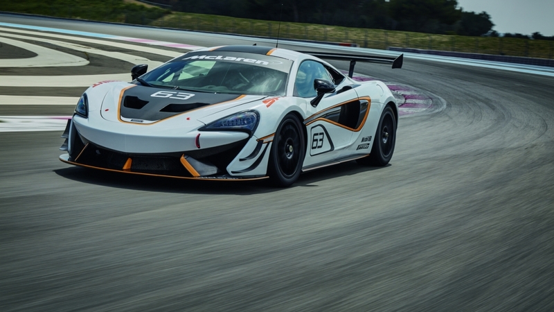 McLaren 570S Sprint, solo per la pista