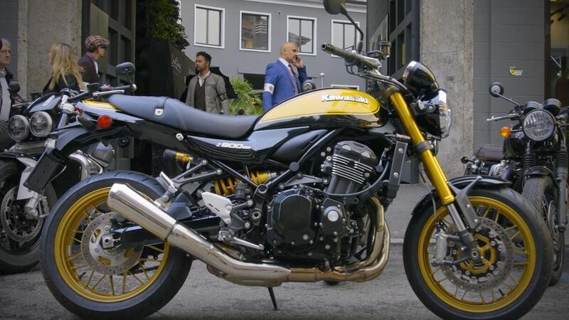 Una Kawasaki Z900RS SE alla Distinguished Gentlemans Ride: &egrave; davvero una special di serie? [VIDEO]