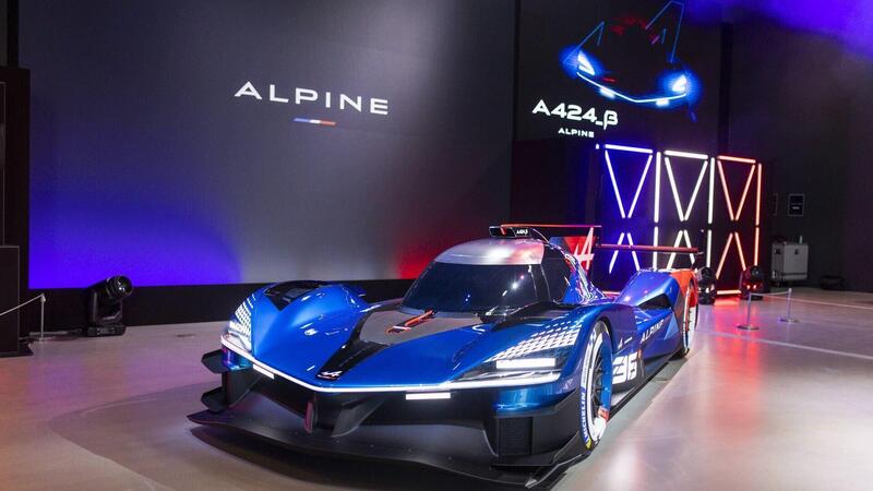 WEC. Alpine A424 Beta, la nuova LMDh per la 24 Ore di Le Mans 2024 vista dal vivo [Video]