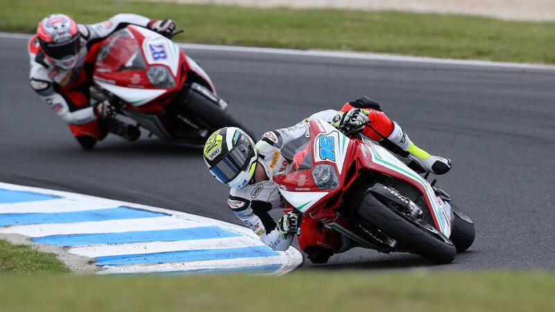 Supersport. Trionfo MV Agusta a Phillip Island