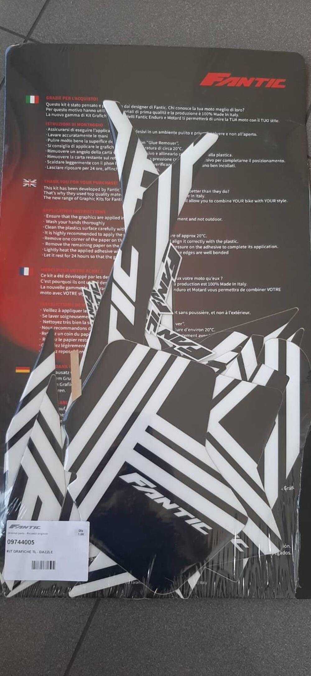 KIT GRAFICHE FANTIC TL ENDURO MOTARD 2017/2022 Fantic Motor (3)