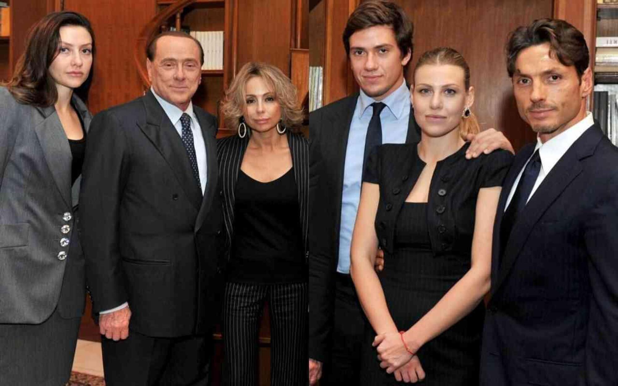 Berlusconi e i suoi figli