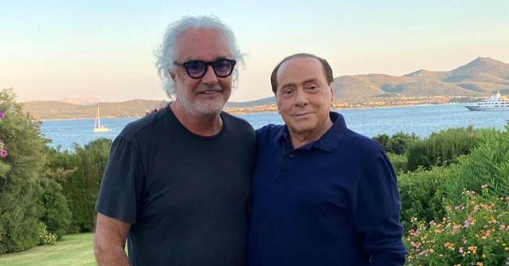 Flavio Briatore saluta la &quot;leggenda&quot; Silvio Berlusconi: le sue parole