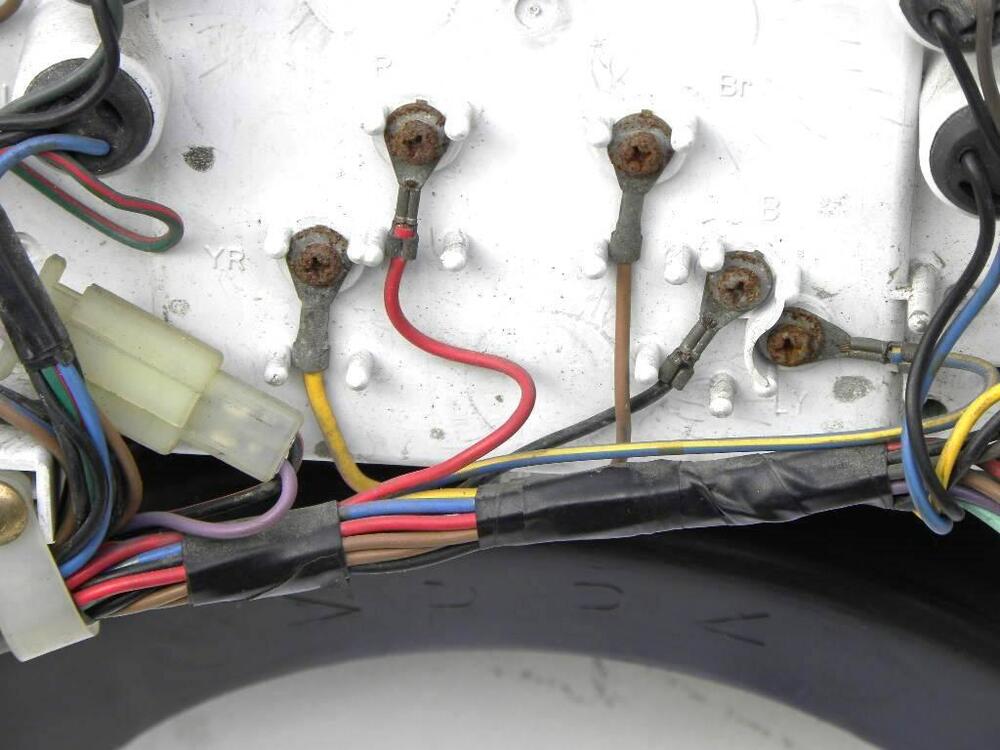 Strumentazione cruscotto Yamaha T-Max 500 (8)