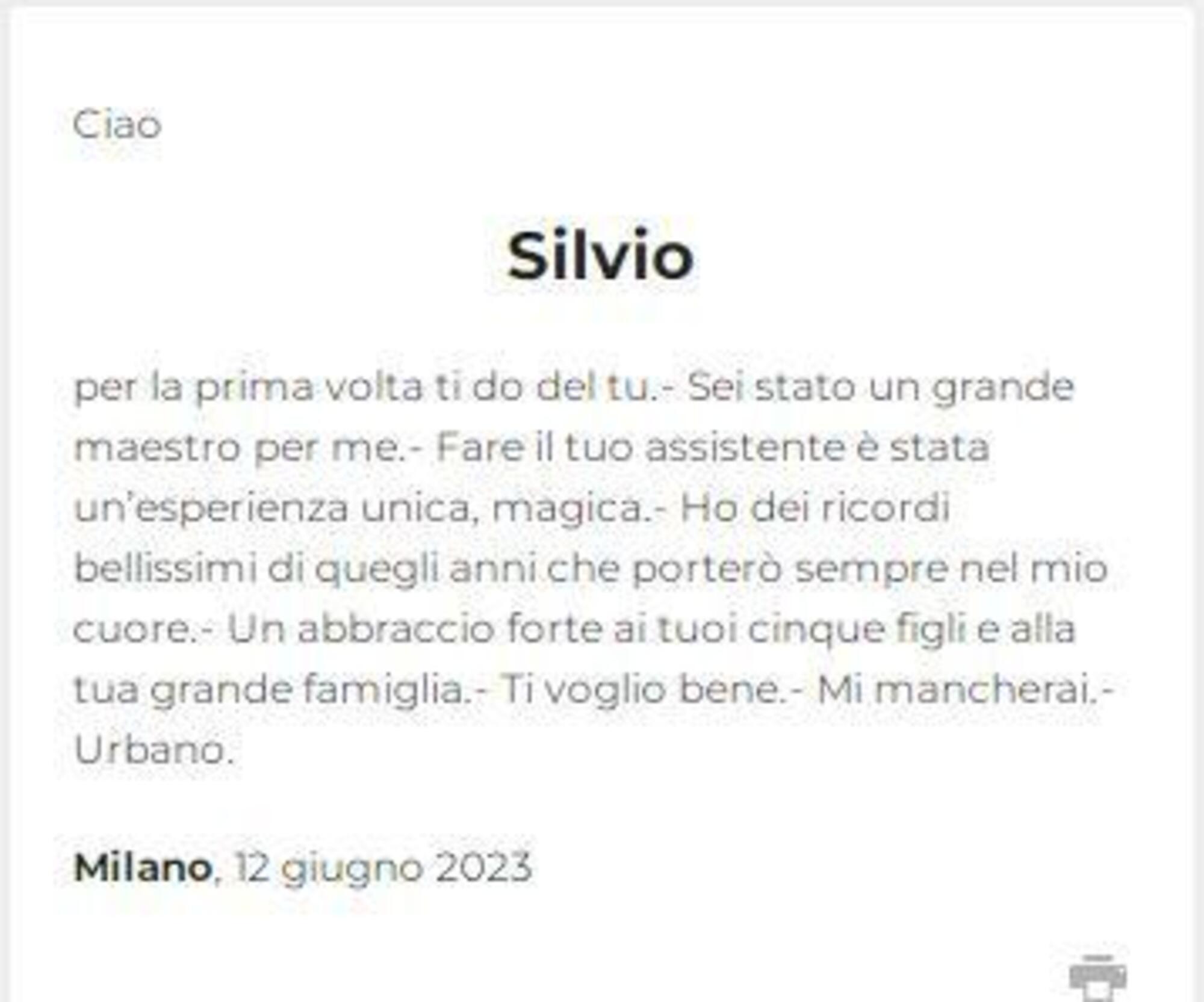 Necrologio per Silvio Berlusconi sul Corriere