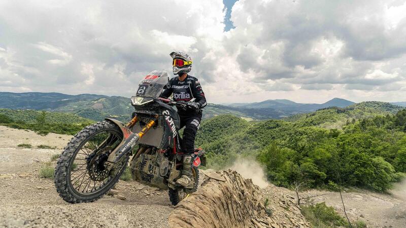 Rally-Raid. Aprilia, La Via Tuareg 660 GCorse