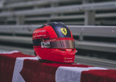 F1, Ferrari. Leclerc in Canada omaggia Villeneuve con il casco