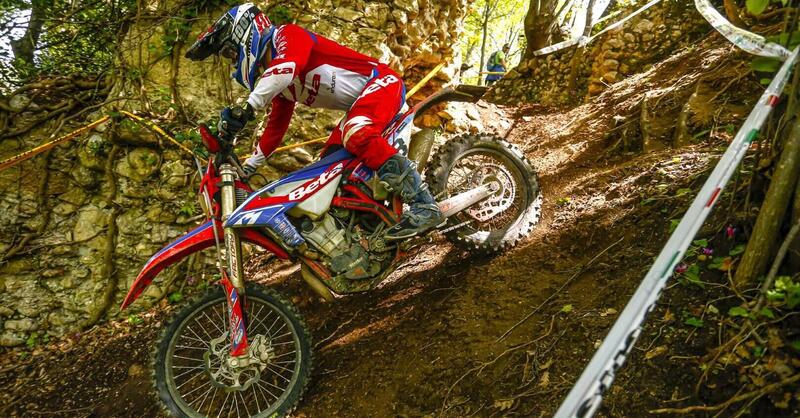 Enduro, assoluti d&rsquo;Italia, Citt&agrave; della Pieve. Full Steve Holcombe, Beta