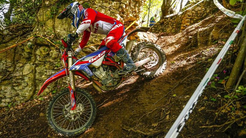 Enduro, assoluti d&rsquo;Italia, Citt&agrave; della Pieve. Full Steve Holcombe, Beta