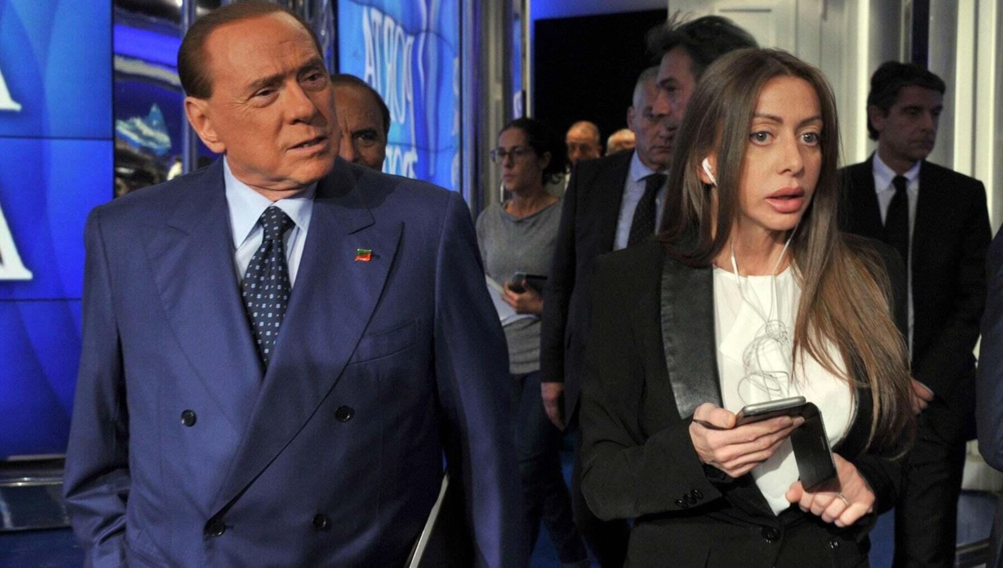 Silvio Berlusconi e Mariarosaria Rossi 