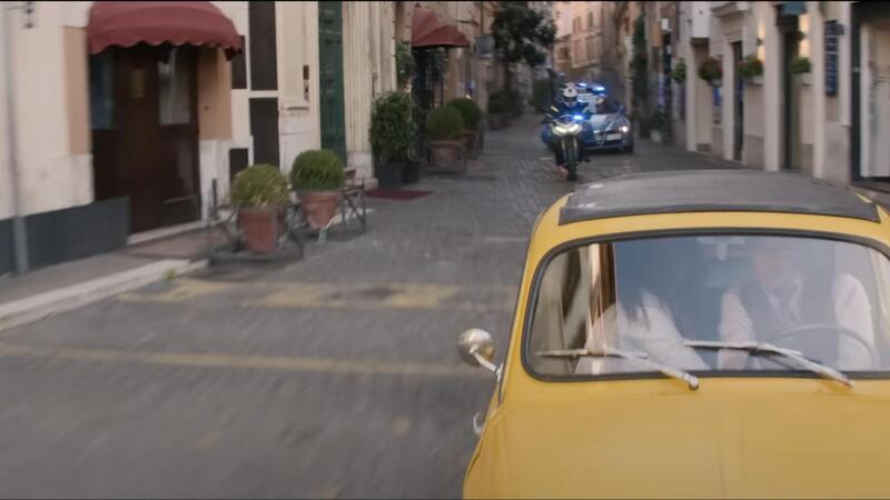 Tom Cruise: controsterzo ad una mano con la Fiat 500 per Mission Impossibile Dead Reckoning 