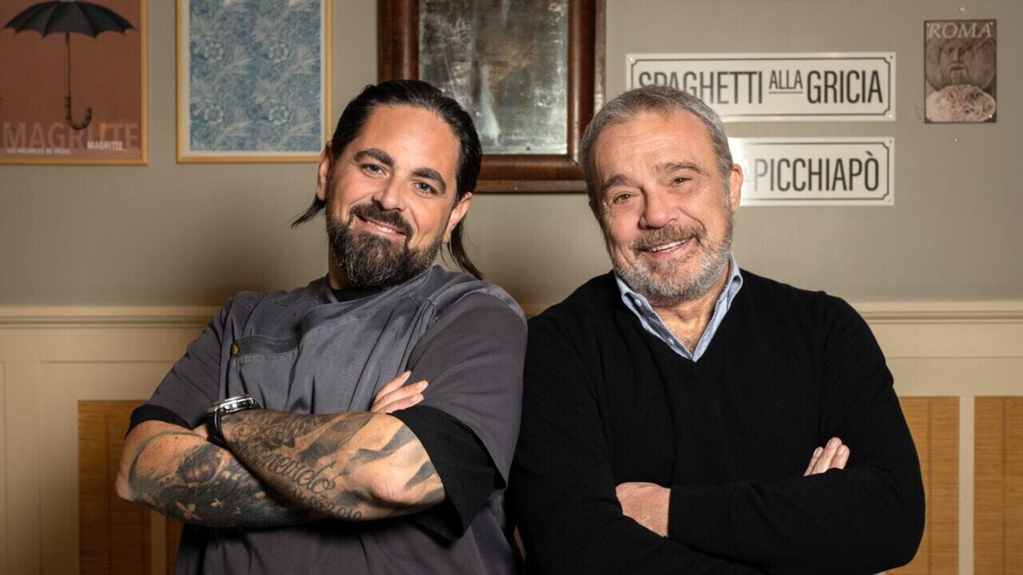 Chef Cianetti e Claudio Amendola