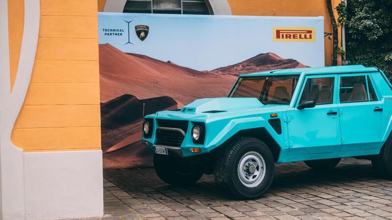 Pirelli: quando le gomme avevano le &quot;orecchie&quot; per la Lamborghini LM002