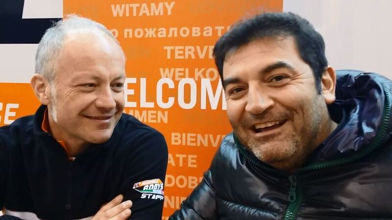 Max Giusti torna a correre, con KTM