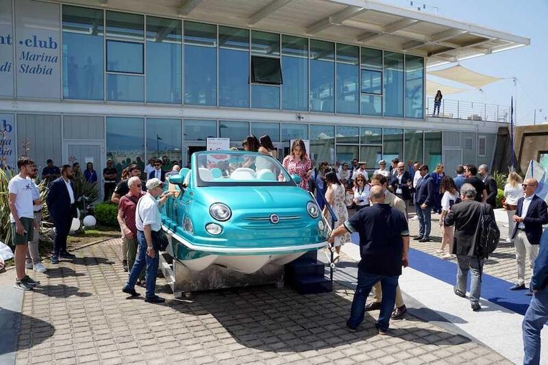 La Fiat 500 diventa un off-shore