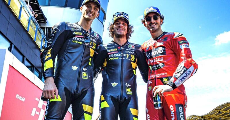 MotoGP 2023. GP di Olanda. Marco Bezzecchi in pole nel CIV&hellip; Ah no, in MotoGP!