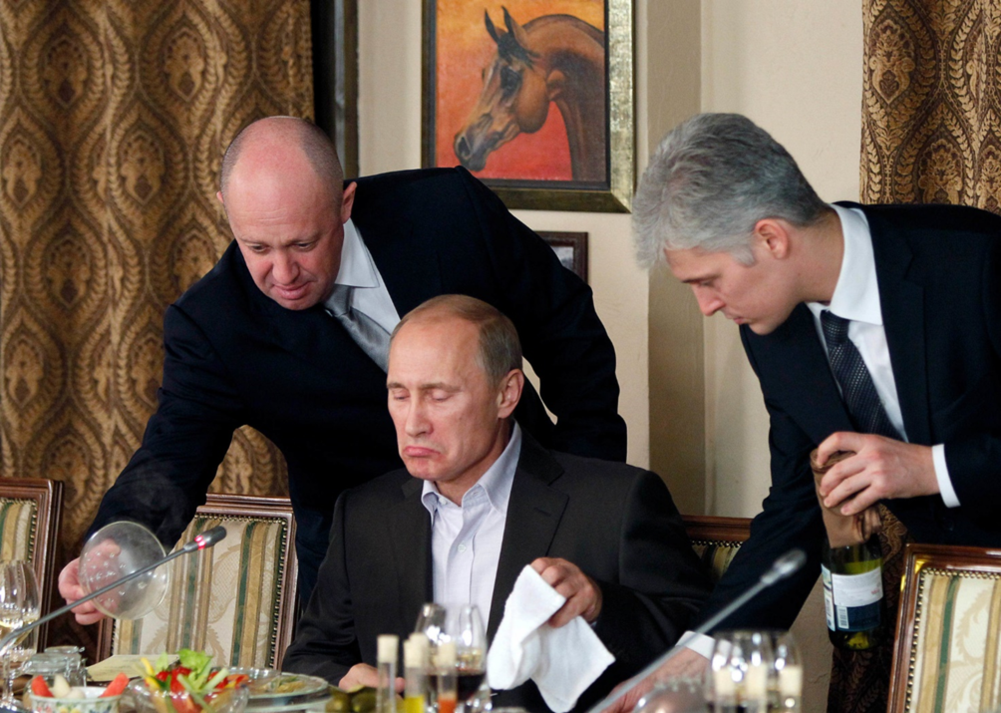 Evgenij Prigožin ai tempi in cui era soprannominato &quot;lo chef&quot; di Vladimir Putin