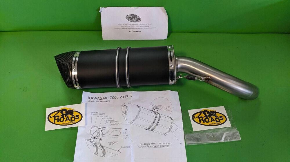 TERMINALE DI SCARICO ROADSITALIA KAWASAKI Z 900 EU