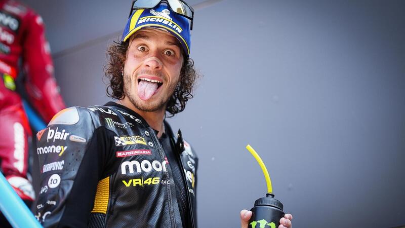 MotoGP 2023. GP di Olanda. Marco Bezzecchi: &ldquo;La moto ufficiale? Bene, ma nel team VR46&rdquo;