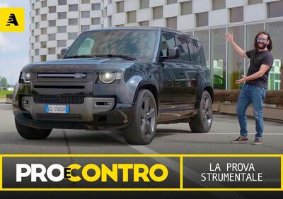 Land Rover Defender V8: Pro e Contro. Ecco la nostra prova strumentale e tutti i numeri della pagella [Video]