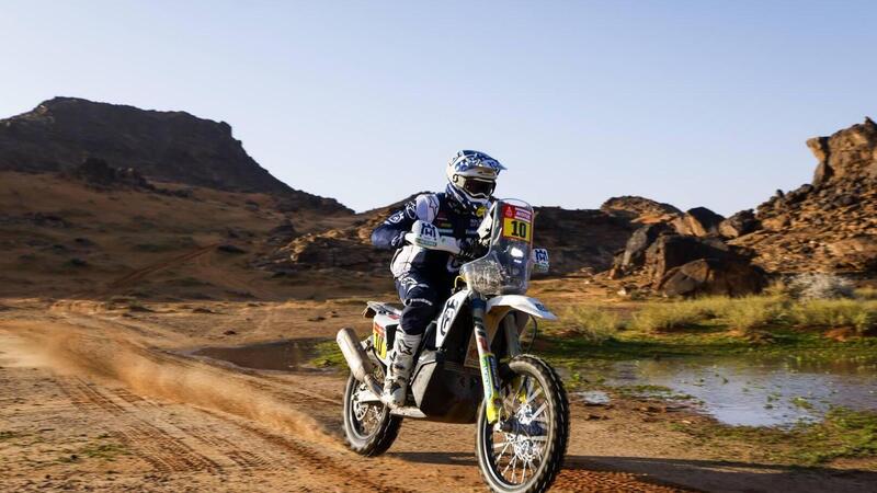 Dakar 2024. Skyler Howes-Husqvarna, Rapporto Interrotto