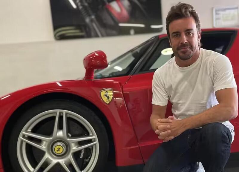 La Ferrari Enzo di Alonso &egrave; stata venduta per 5,4 milioni di euro