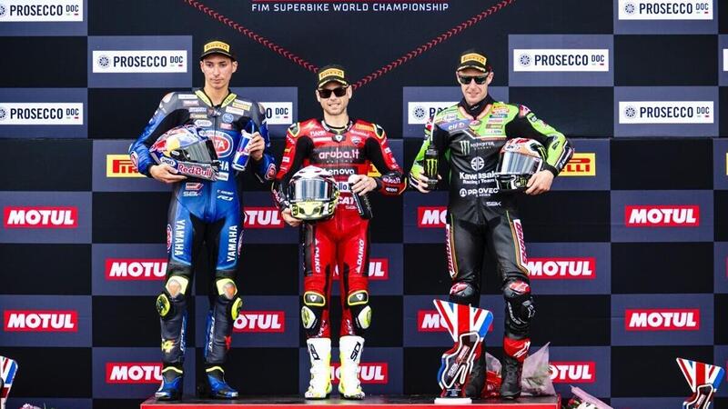 SBK 2023. GP Regno Unito. Fantastica vittoria di Alvaro Bautista in Gara1