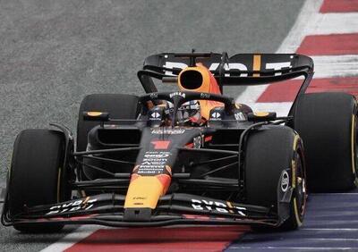 F1 GP Austria 2023: Risultati Sprint. Vince Verstappen davanti a Perez e la Ferrari di Sainz